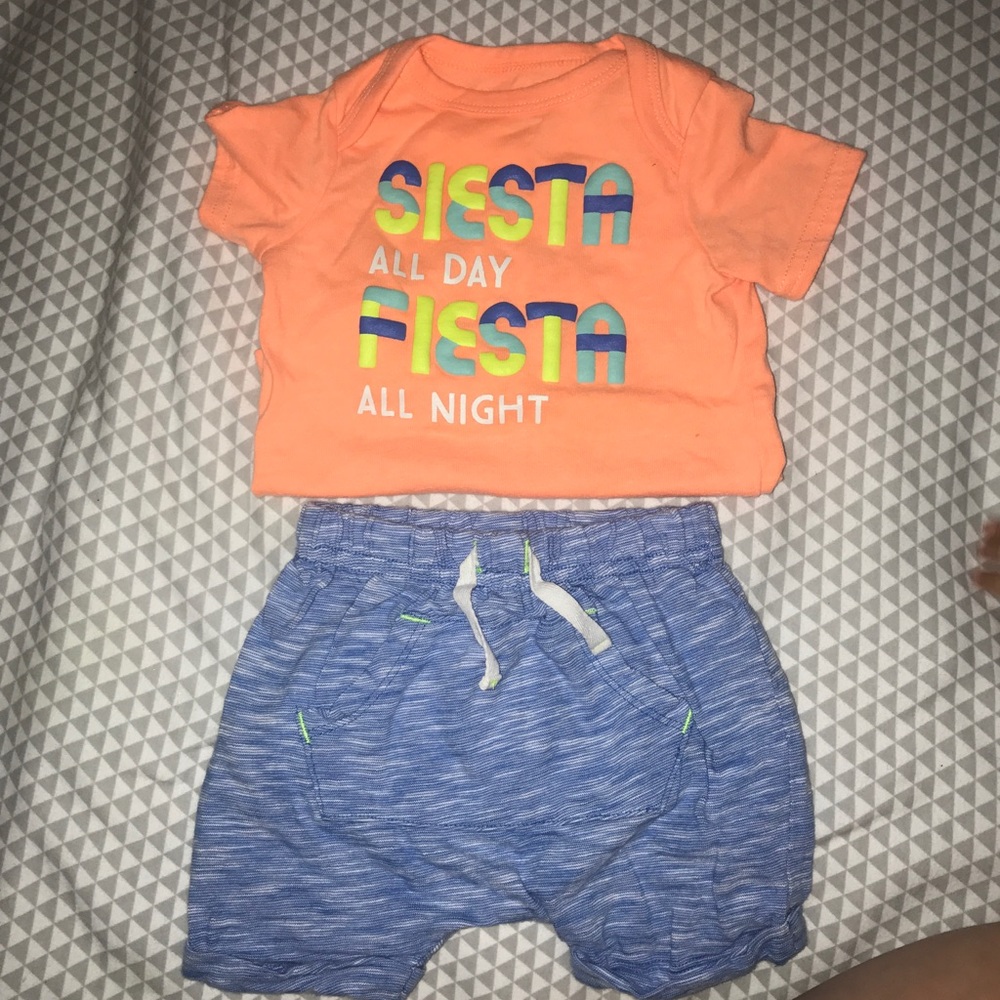 Baby boy's Cat & Jack Siesta Fiesta outfit
